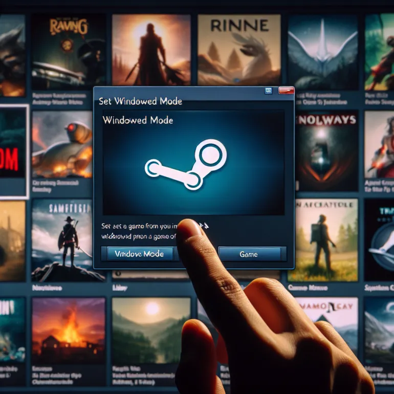 Как запустить игру в окне Steam: Полное руководство