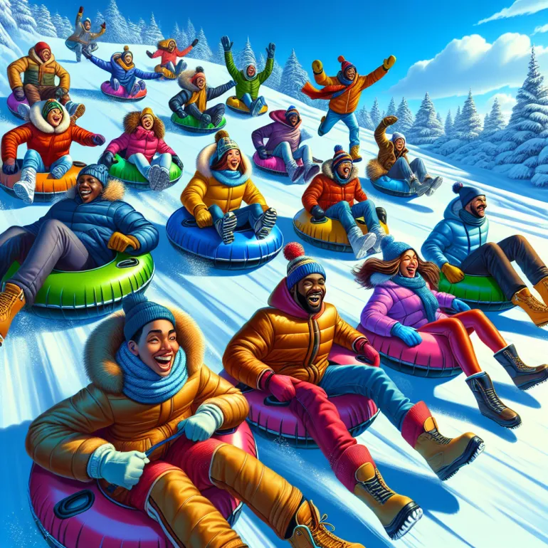 Катание на ватрушках: Увлекательное зимнее развлечение