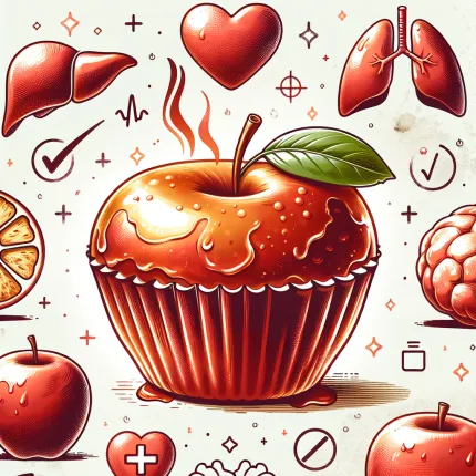 Печеные яблоки: Польза для печени