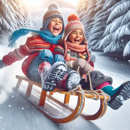 Катание на санках: История, Современность и Польза