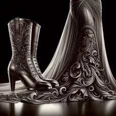 Вечернее платье с сапогами: Современный тренд или вызов традициям?