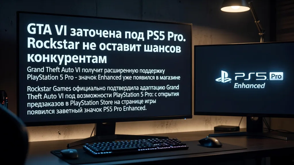 GTA VI заточена под PS5 Pro. Rockstar не оставит шансов конкурентам