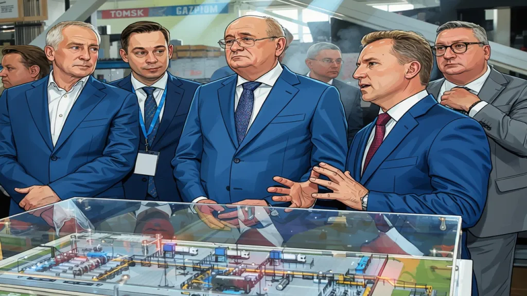 Газпром приехал в Томск. Импортозамещение набирает обороты