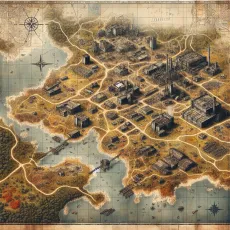 Атомное сердце: Карта мира игры