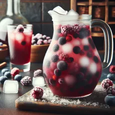 Морс из замороженных ягод без варки: Полезный и вкусный напиток